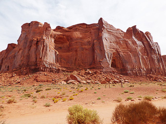 23 Monument Valley - Rain God Mesa