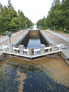 20 Asikkala - Il canale Vaasky, tra il lago Paijanne e il Vesijarvi